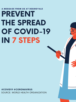 Prevent the spread of COVID-19 in 7 steps