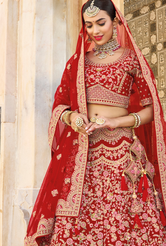 Bridal 2025 lehenga material