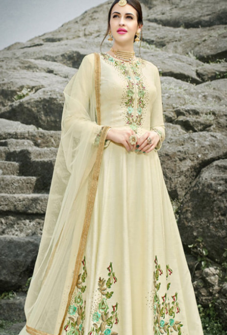 white christmas dresses Cream Designer Gown