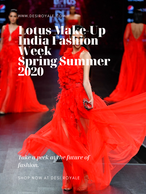 Lotus Make-Up India Fashion Week spring/summer 2020 - Dolly J