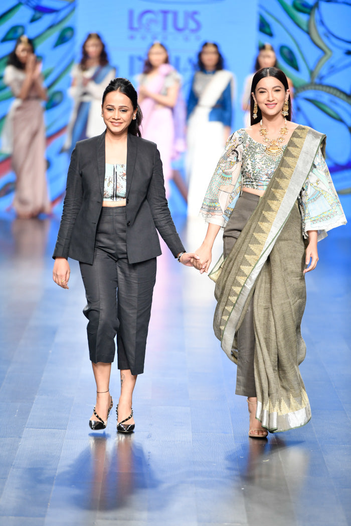 Lotus Make-up India Fashion Week spring/summer 2019 - Nirmooha by Prreeti Jaiin Nainutia