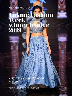 Lakmé Fashion Week winter/festive 2019 - Disha Patil