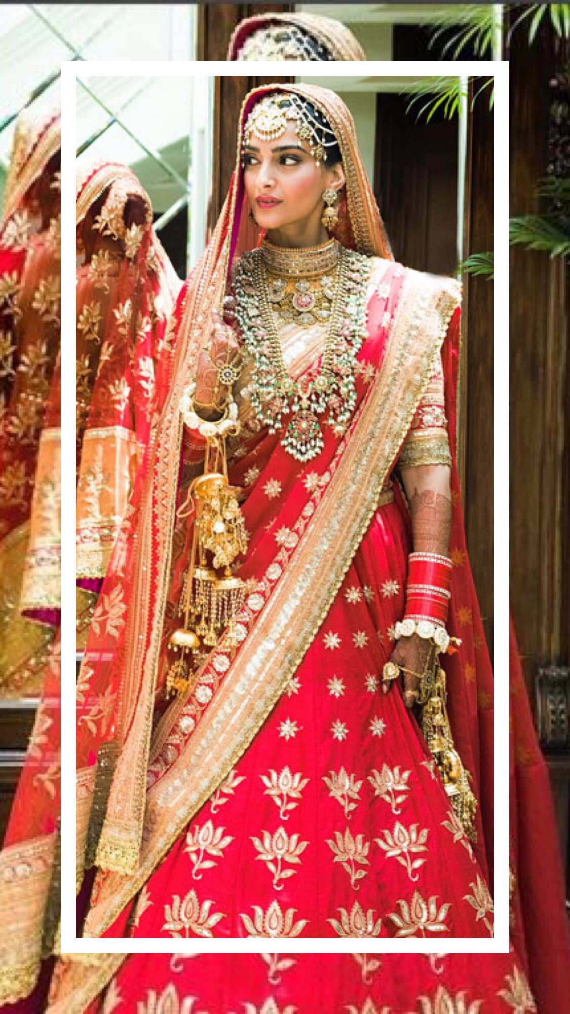 Checkout Sonam Kapoor's wedding pictures