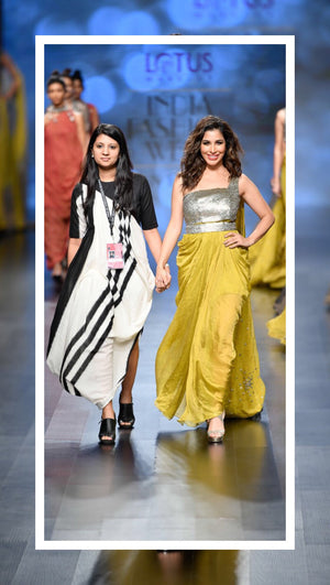 Lotus Make-up India Fashion Week spring/summer 2019 - Megha Jain