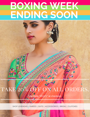 Boxing week ending soon Take 20% off for a limited time