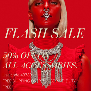 FLASH SALE  - 50 % OFF