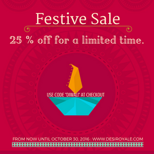 Festive Sale for a limited time only.