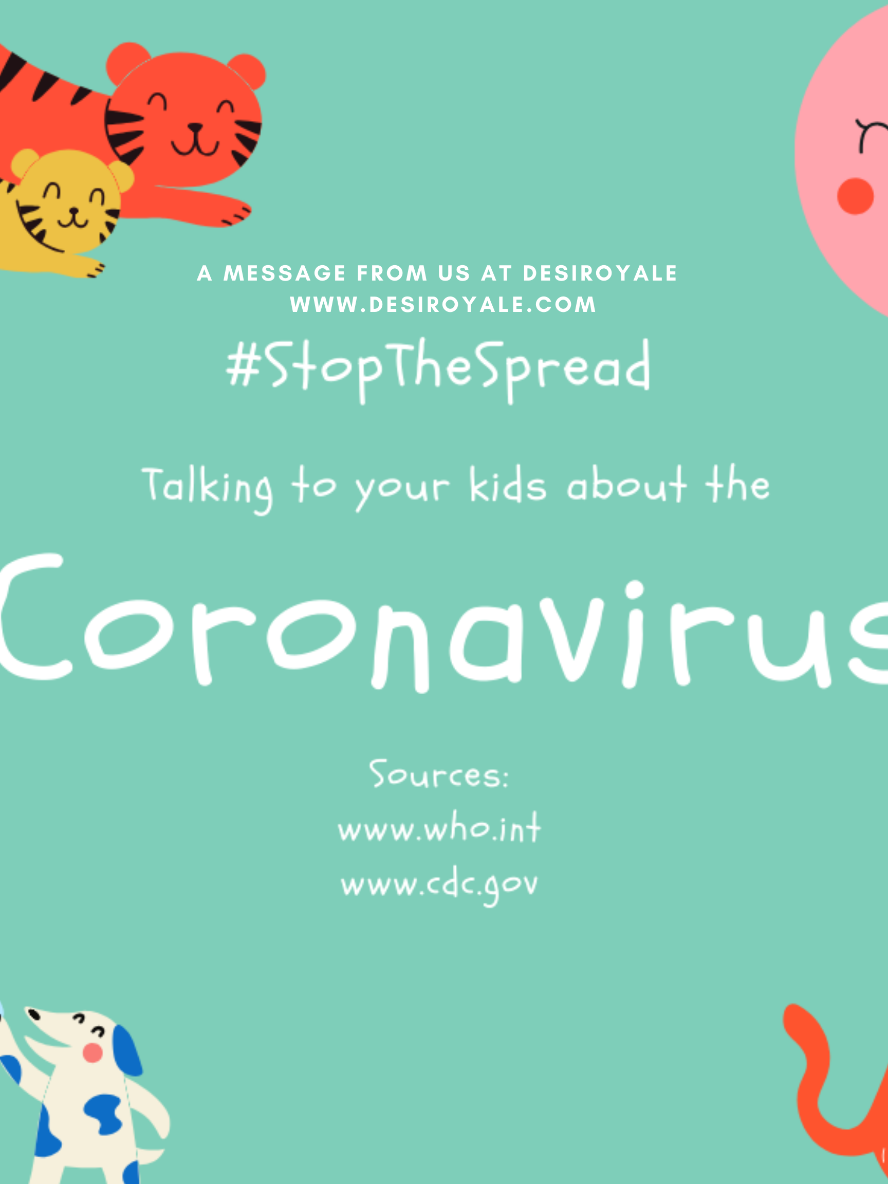 Talking to your kids about the Coronavirus