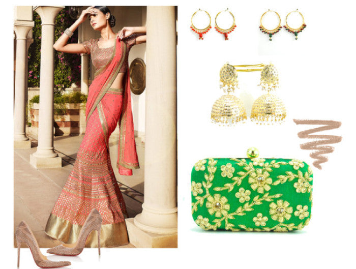 The Art of choosing the right set of accessories for sarees