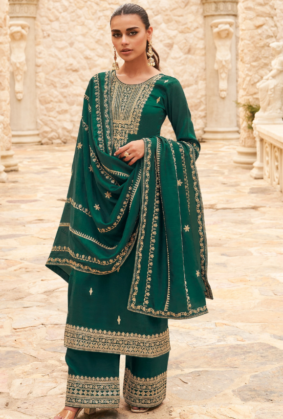 Green Salwar Suit