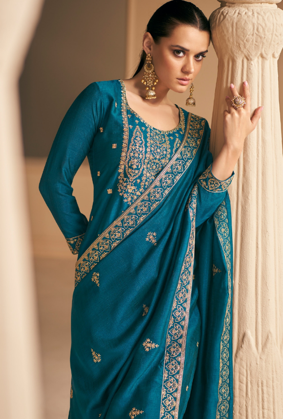 Blue Salwar Suit