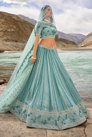 Green Lehenga Choli