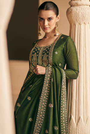 Green Salwar Suit