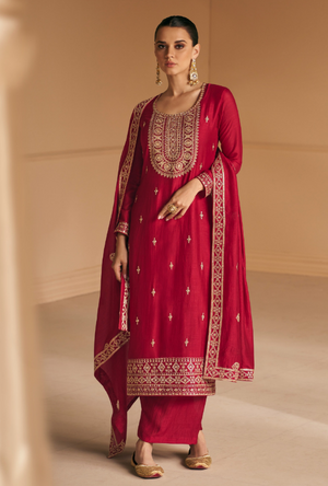 Red Salwar Suit