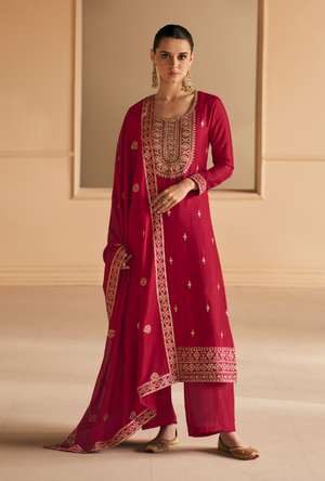 Red Salwar Suit