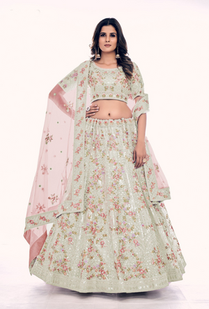 Light Green Lehenga Choli