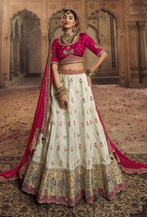 Pink Lehenga Choli