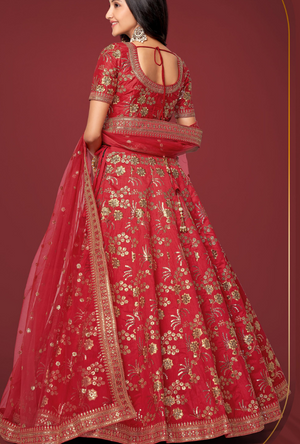 Red Lehenga Choli