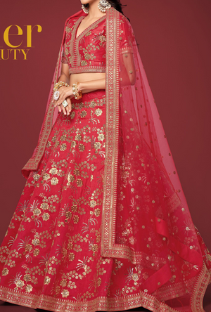 Red Lehenga Choli