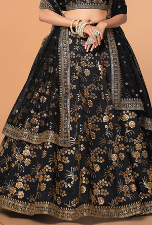 Black Lehenga Choli