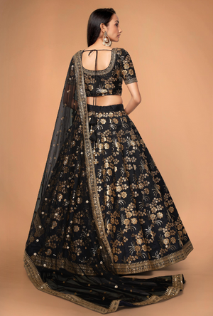 Black Lehenga Choli