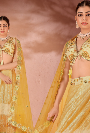 Multicolour Lehenga Choli