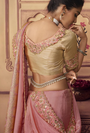 Light Pink Saree