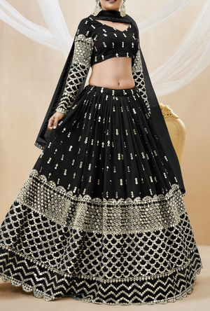 Black Lehenga Choli