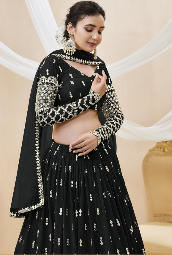 Black Lehenga Choli