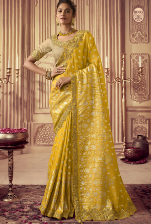 Yellow Saree