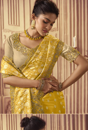 Yellow Saree