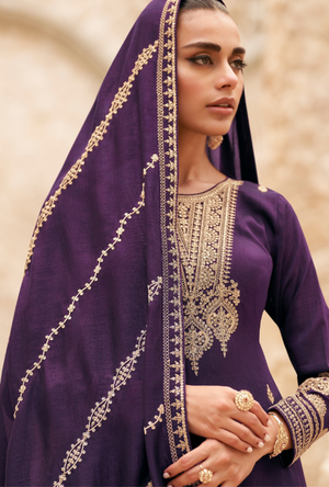 Purple Salwar Suit