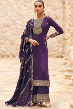 Purple Salwar Suit