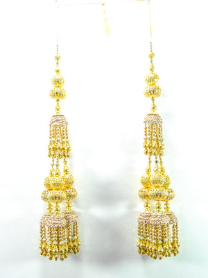 Gold Mesh Kalire - Desi Royale