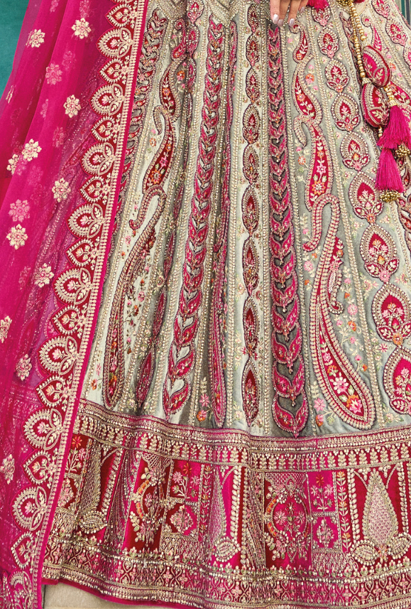 Multicolour Bridal Lehenga