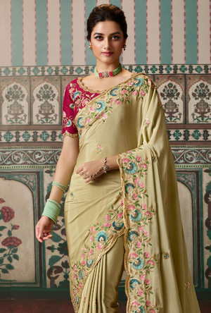 Multicolor Saree