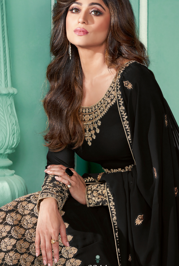 Black Anarkali Suit