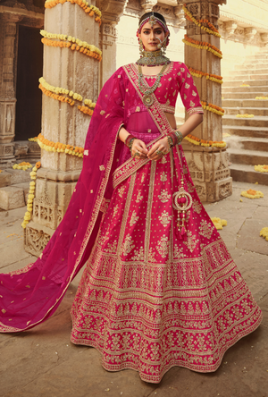 Pink Lehenga