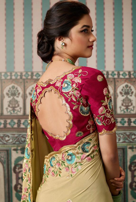 Multicolor Saree