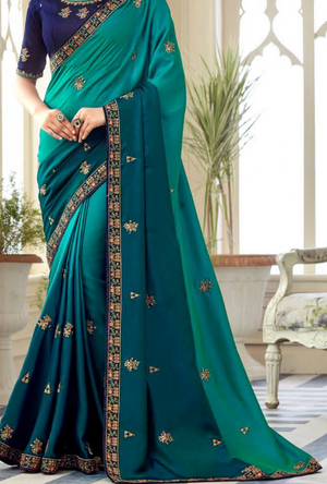 Green Silk Saree