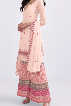 Peach Salwar Suit