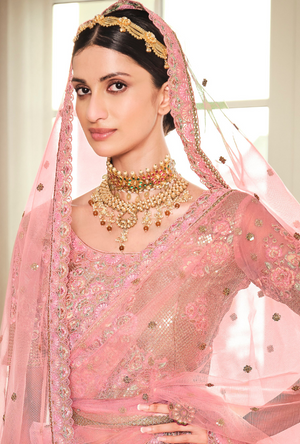 Pink Lehenga Choli set