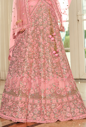 Pink Lehenga Choli set