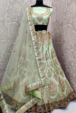 Light Green Lehenga Choli