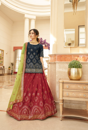 Red Lehenga Choli set