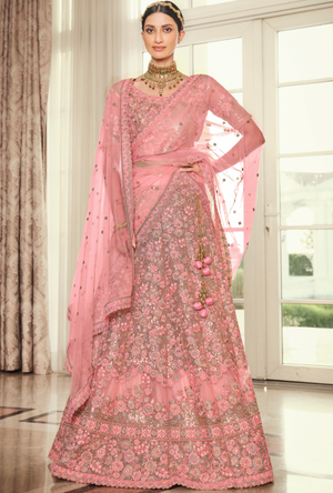 Pink Lehenga Choli set