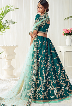 Green Lehenga Choli