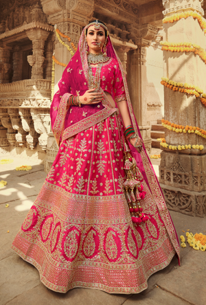 Pink Lehenga