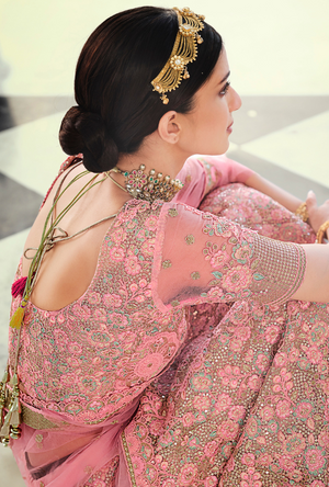 Pink Lehenga Choli set