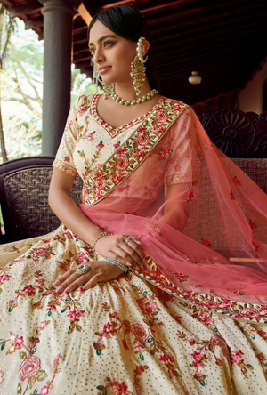 Off White Lehenga Choli